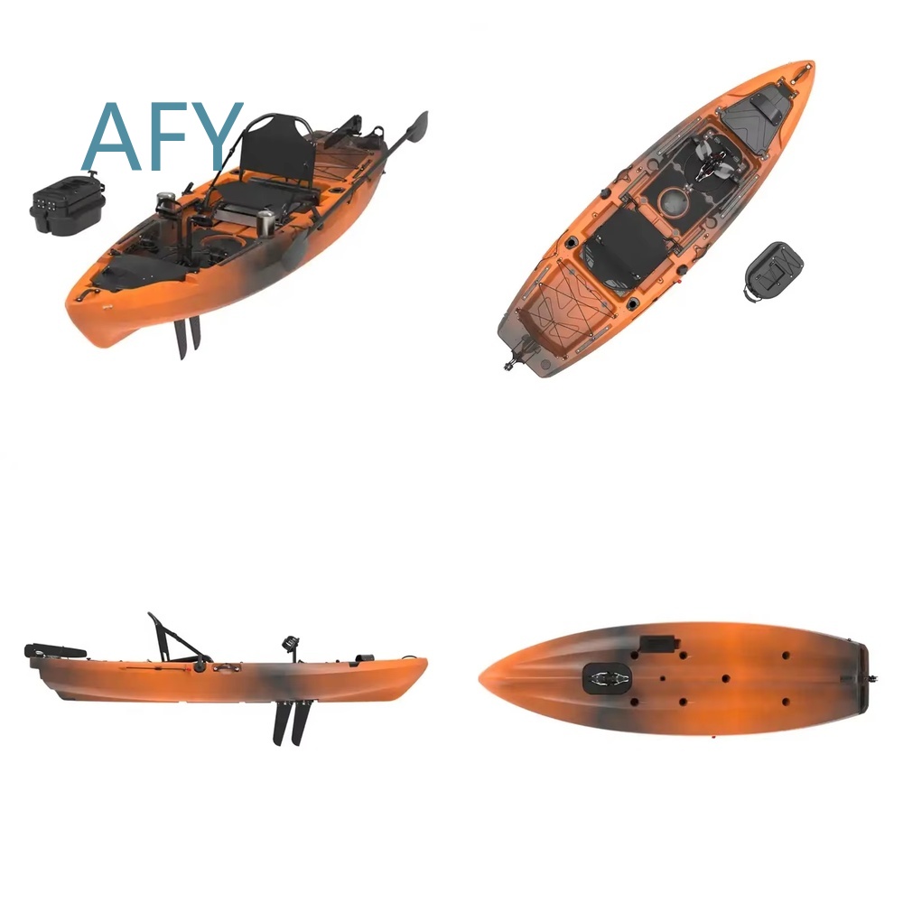 Fishing Kayak Pedal Drive - Kayak à pédales de 10 pieds
