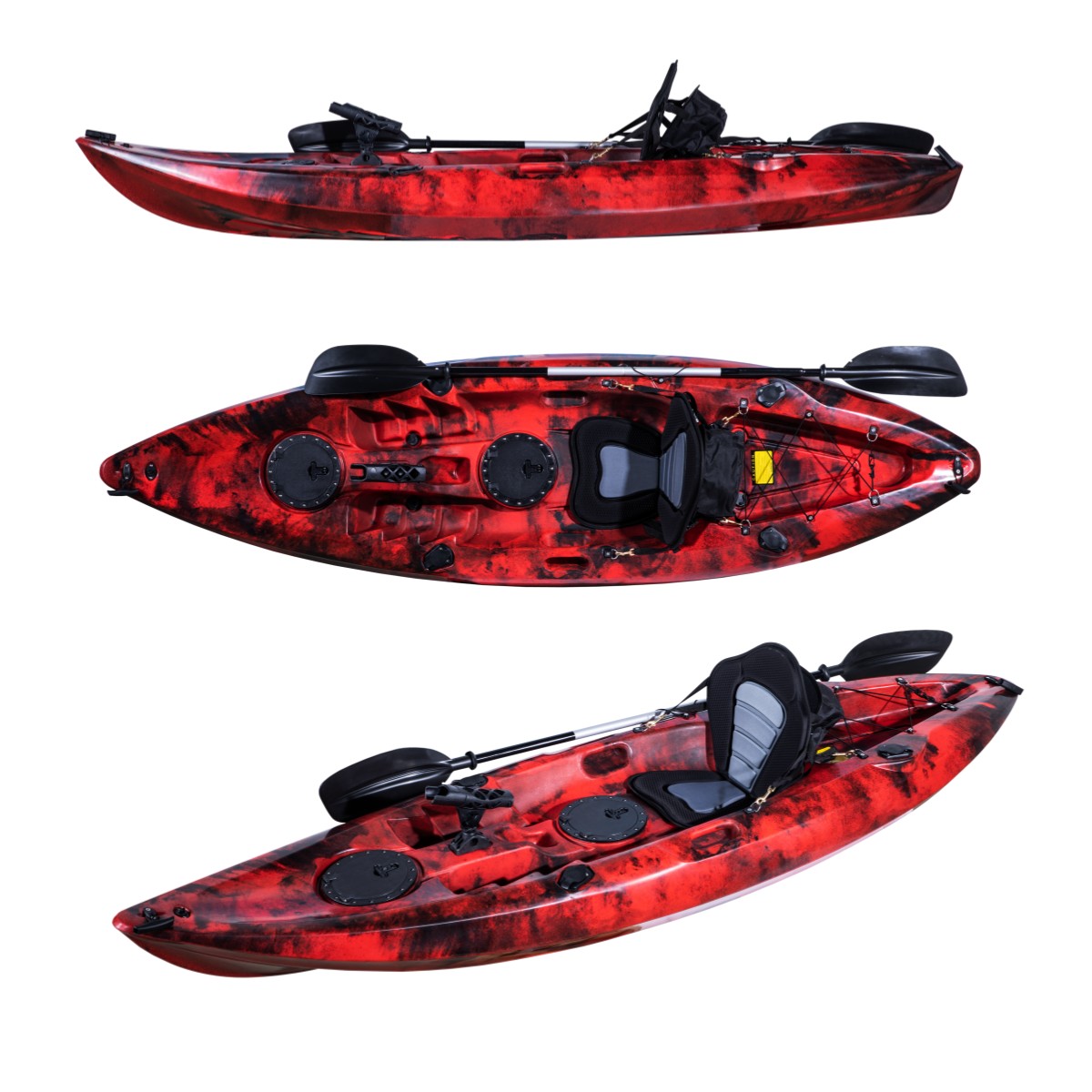 Fishing Kayak Sit On Top - Kayak de pêche professionnel fabriqué en