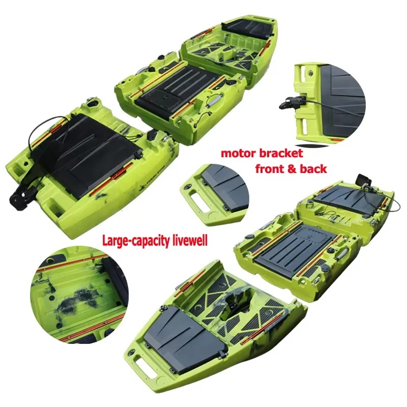 Kayak modulaire monoplace de 1 - Fishing Kayak Pedal Drive avis et prix