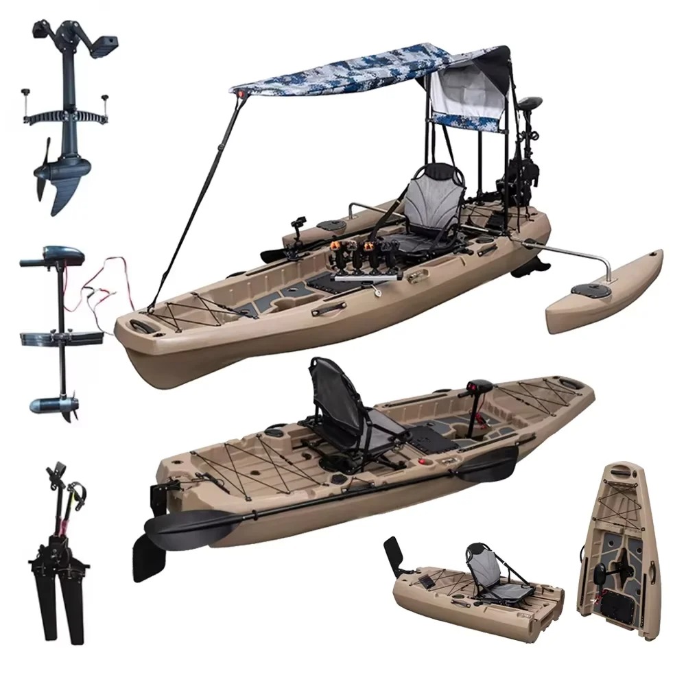 Kayak modulaire en LLDPE avec  - Fishing Kayak Pedal Drive avis et prix