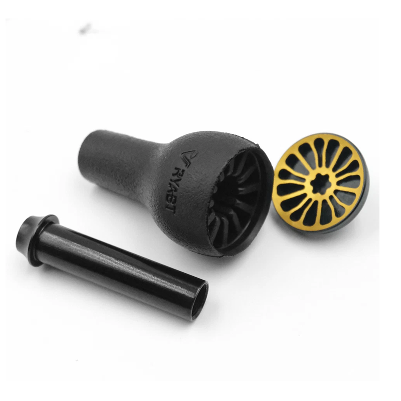 Bouton TPE noir 27 mm compatib - Shimano Reel Stradic avis et prix
